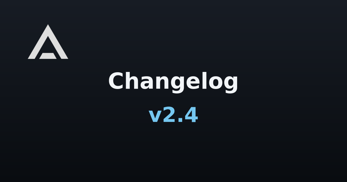 Agent Zero v2.4 changelog banner